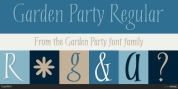 Garden Party font download