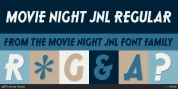 Movie Night JNL font download
