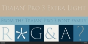 Trajan Pro 3 font download