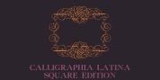 Calligraphia Latina Square Edition font download