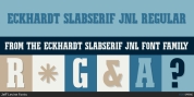 Eckhardt Slabserif JNL font download