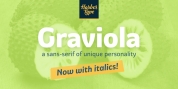 Graviola font download