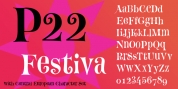 P22 Festiva font download
