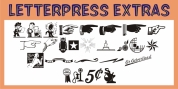 Letterpress Extras JNL font download