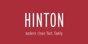 Hinton font download