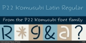 P22 Komusubi font download