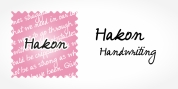 Hakon Handwriting font download