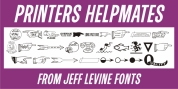Printers Helpmates JNL font download