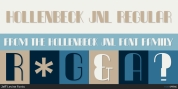 Hollenbeck JNL font download