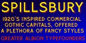 Spillsbury font download