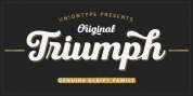 UT Triumph font download