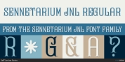 Sennetarium JNL font download