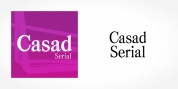 Casad Serial font download