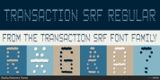 Transaction SRF font download