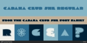 Cabana Club JNL font download