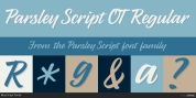 Parsley Script font download