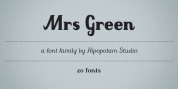 Mrs Green font download