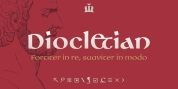 Diocletian font download