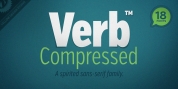 Verb Compressed font download