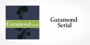 Garamond Serial font download