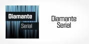 Diamante Serial font download