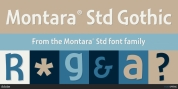 Montara Std font download