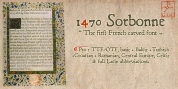 1470 Sorbonne font download