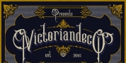 Victoriandeco font download