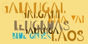 Galangal font download