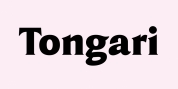 Tongari font download