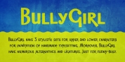 Bully Girl font download