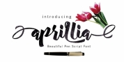 Aprillia Script font download