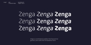 Zenga font download