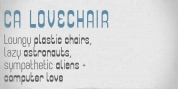 CA Lovechair font download