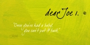 dearJoe 1 font download