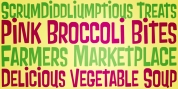 Pink Broccoli PB font download