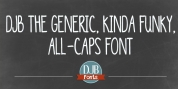 DJB The Generic font download