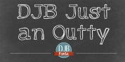 DJB Just An Outty font download