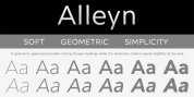 Alleyn font download