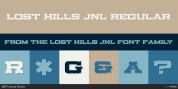 Lost Hills JNL font download