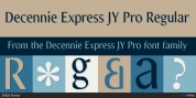 Decennie Express JY Pro font download
