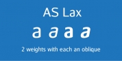 AS Lax font download