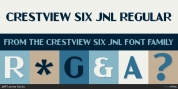 Crestview Six JNL font download