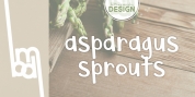 Asparagus Sprouts font download