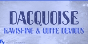 Dacquoise font download