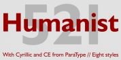 Humanist 521 font download