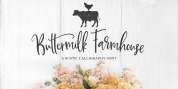 Buttermilk Farmhouse font download