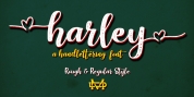 Harley Script font download