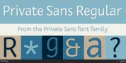 Private Sans font download