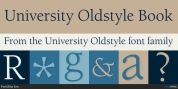 University Oldstyle font download
